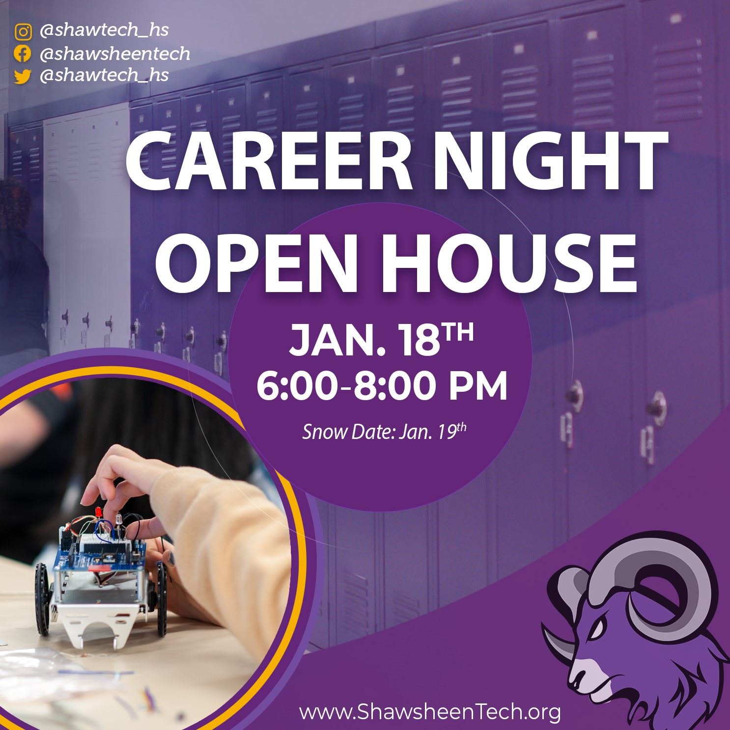  Open House - Weds January 18th 
