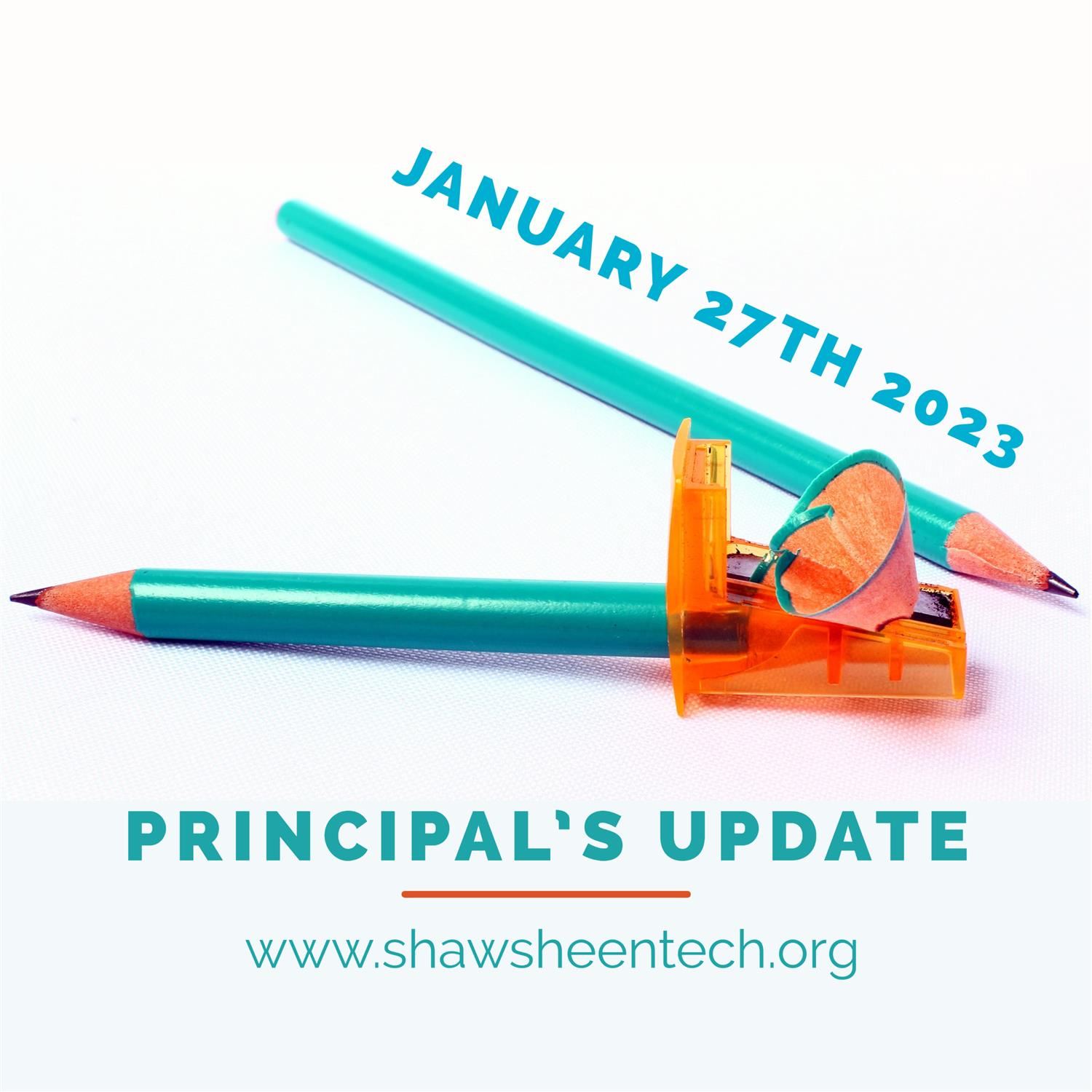  Principal's Update - January 27th 2023